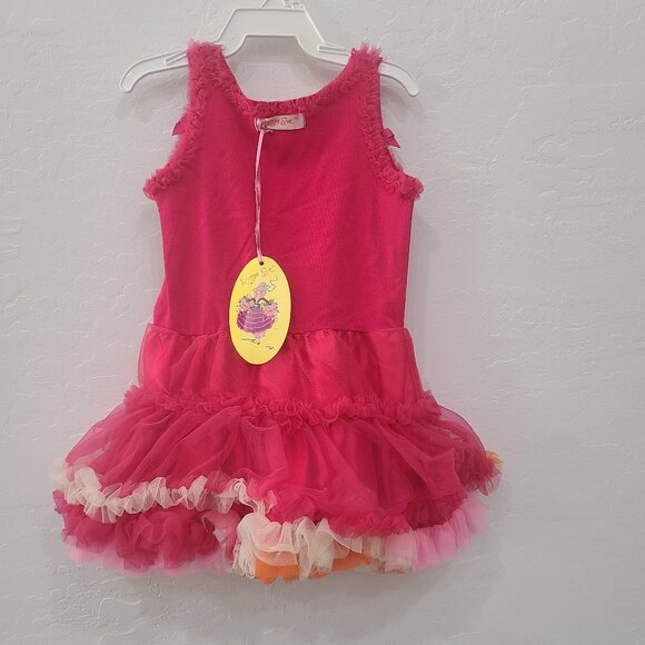 Kaiya Eve, Baby Girl Couture Ruffle Pettiskirt Dress – Pink, 18M, Nwt - Picture 1 of 3